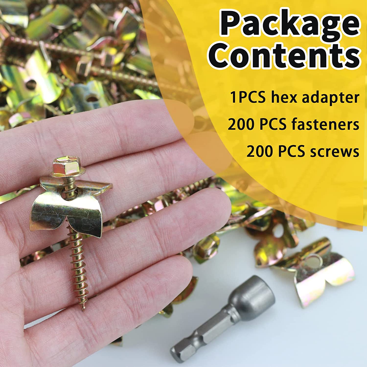 Fence Nails - 1.8 in Steel Wire Fencing Staple for Softwoods, Reuse Fence Staple Fasteners Nails with Wire Fixer, for Wire Mesh and Woven Fencing (1.8IN*90PCS) - Image 3
